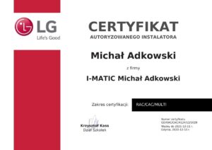Klimatyzacja-Warszawa-Certyfikat-LG_RAC_I-MATIC-300x212