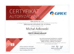 gree-Klimatyzacja-Warszawa-Certyfikat-GREE_I-MATIC-300x218